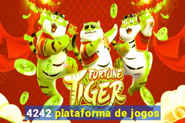 4242 plataforma de jogos